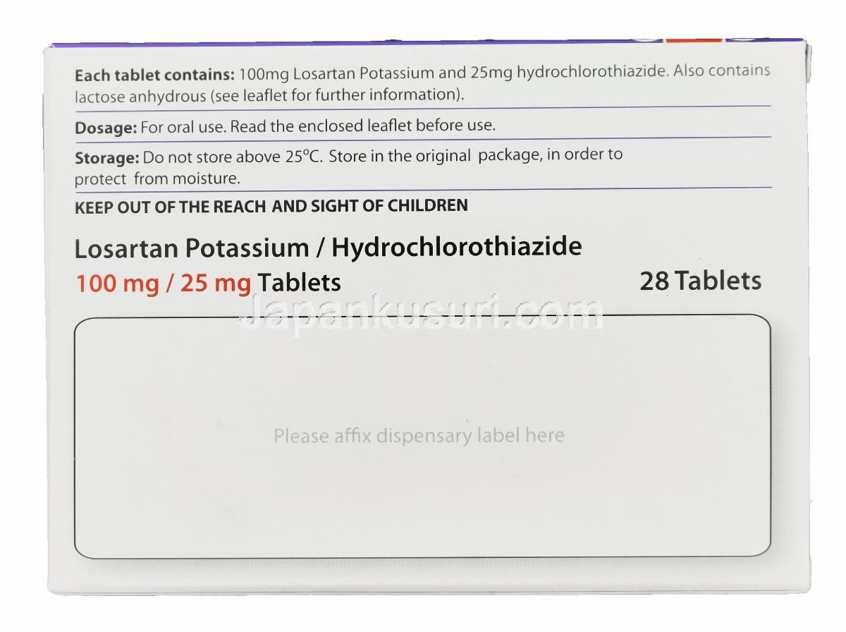 ロサルタンリーフレットヒドロクロロチアジドEurofarma